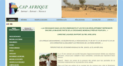 Desktop Screenshot of cap-afrique.com